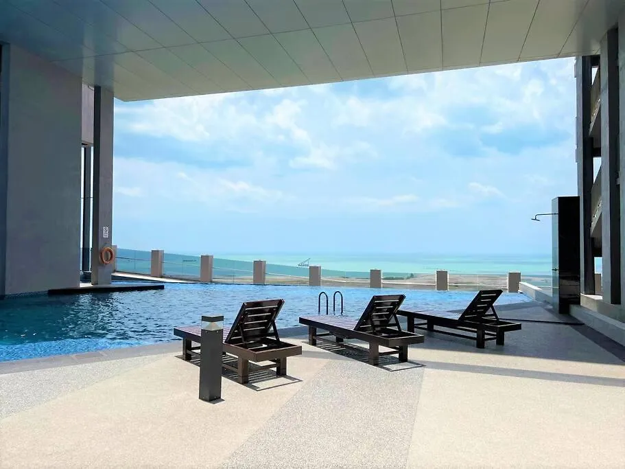 New Imperio Studio 2Pax-Sea-View Melaka-Bathub Malakka