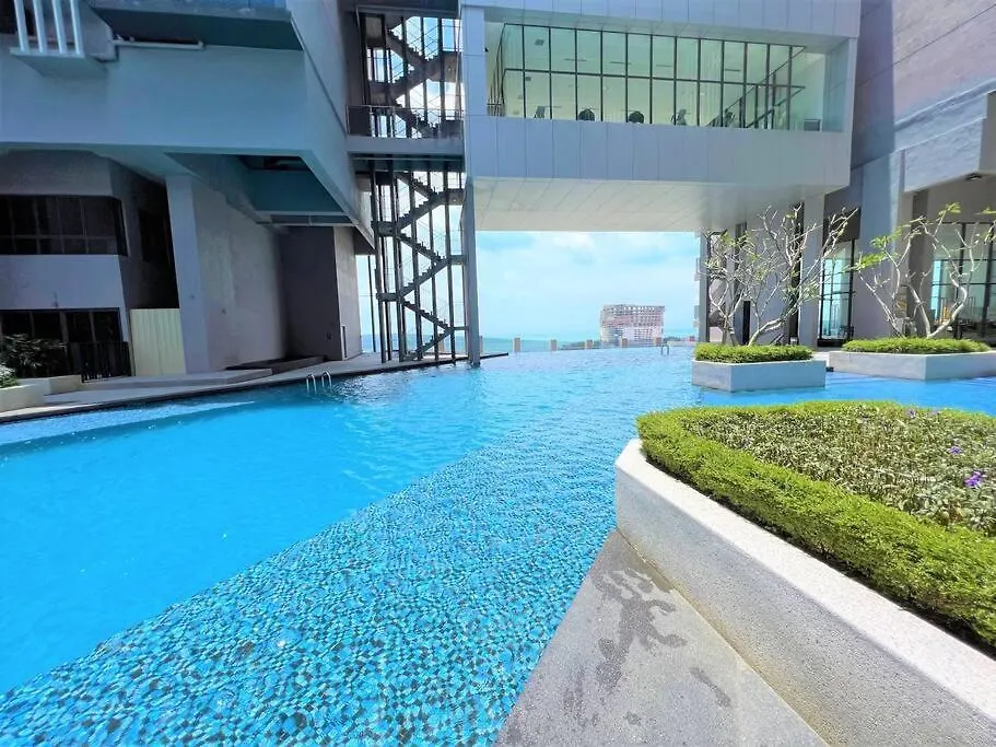 Appartement New Imperio Studio 2Pax-Sea-View Melaka-Bathub Malaisie
